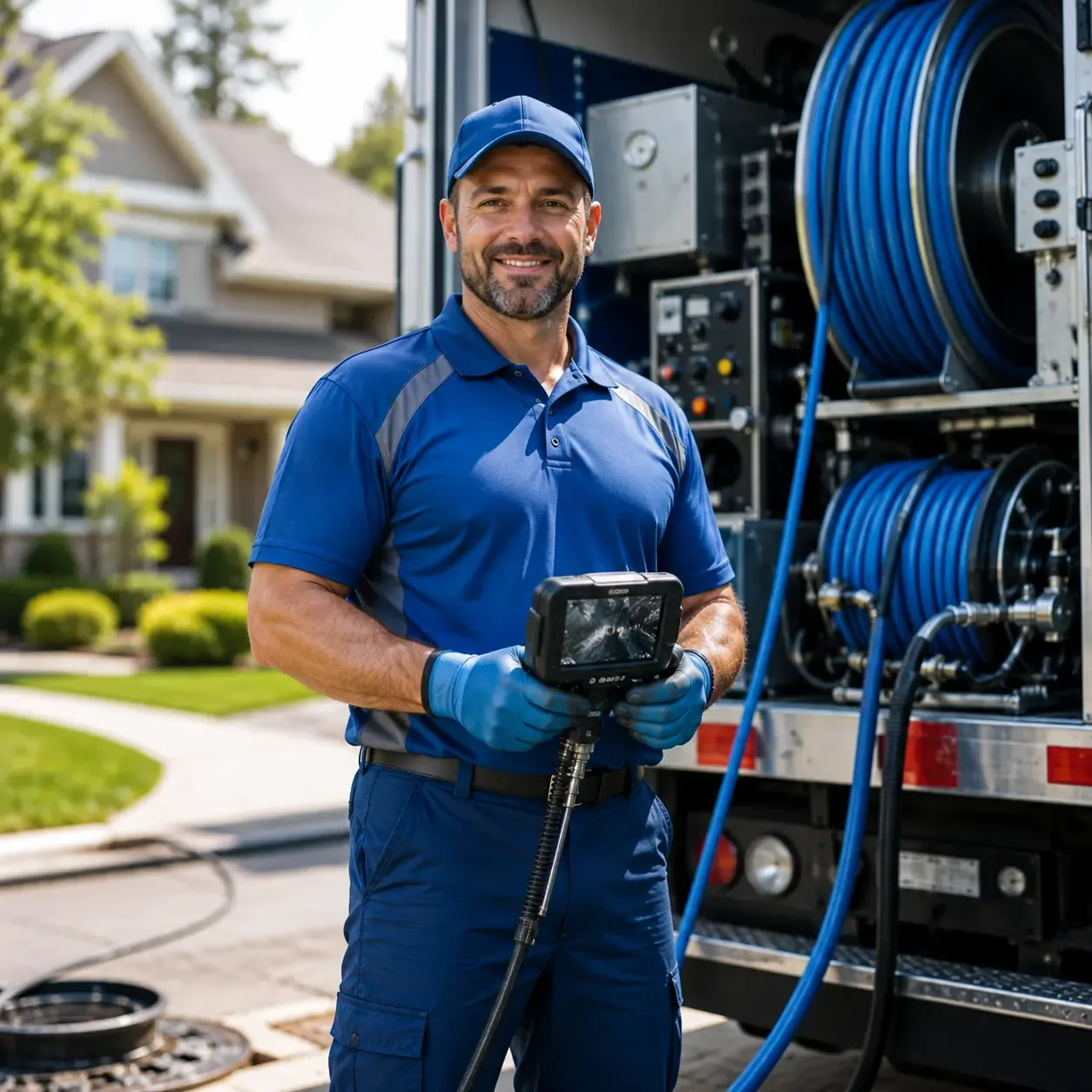 Local outdoor drain cleaning specialists in West Enfield, ME